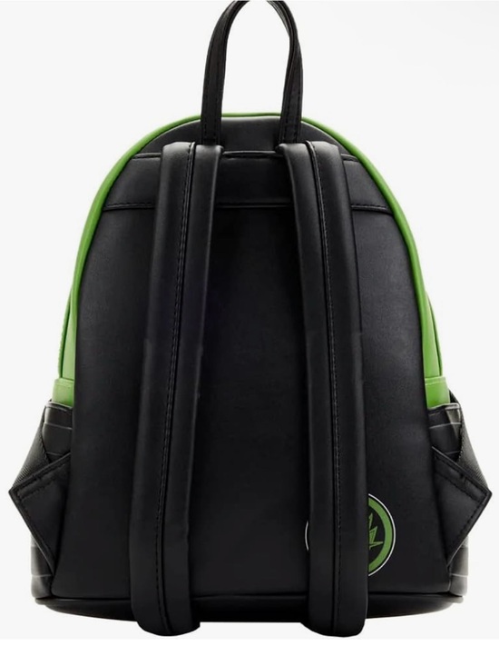 Loungefly Green Red and Black Gamora-Inspired Backpack